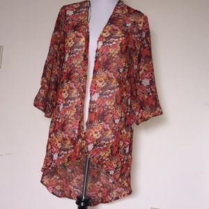Brand New Say What Hi/Lo Kimono